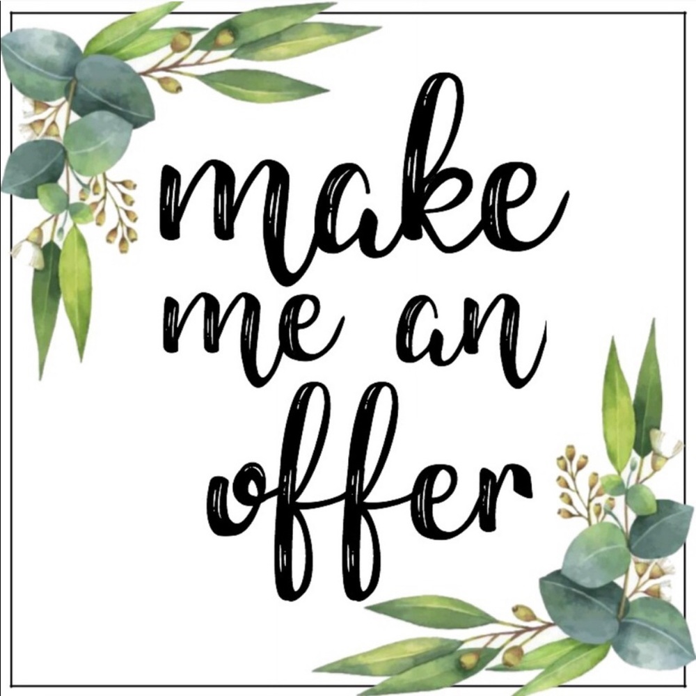 Don’t be shy! Make me a reasonable offer